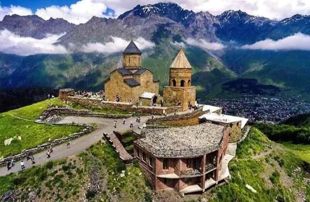 Гостевой дом Hotel Kazbegi 1 Степанцминда-20